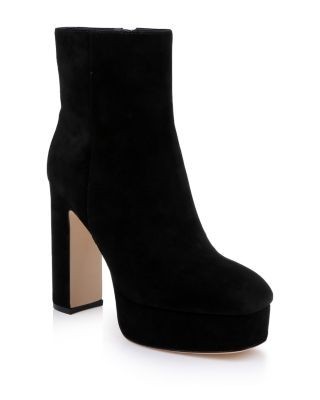 L'Agence Women's Soho Suede Platform Boots