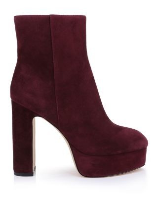 L'Agence Women's Soho Suede Platform Boots