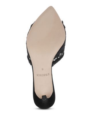 L'Agence Women's Penn Lace Sandals, photo 2
