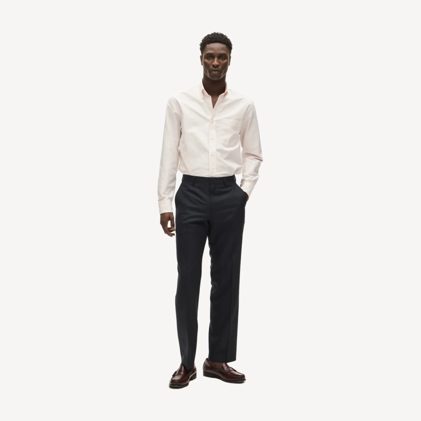 Kenmare Relaxed-fit suit pant in Italian wool