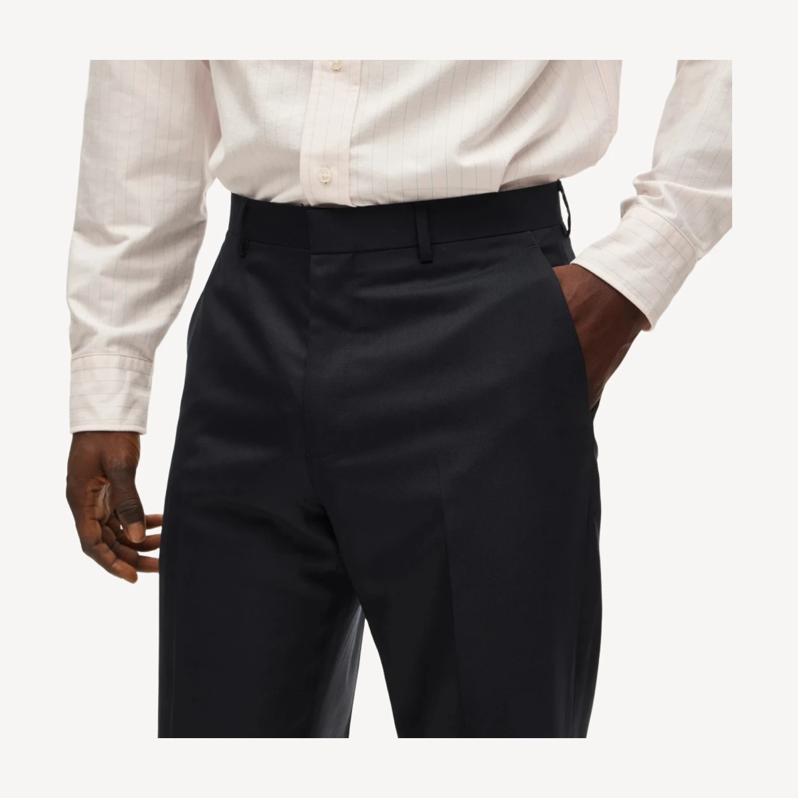 Kenmare Relaxed-fit suit pant in Italian wool