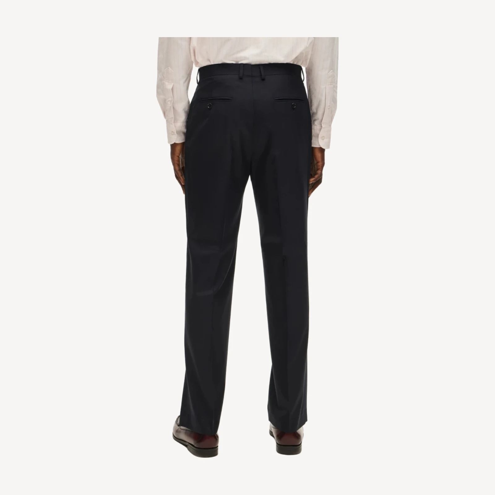Kenmare Relaxed-fit suit pant in Italian wool