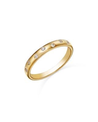 Bloomingdale's Fine Collection Diamond Band in 14K Yellow Gold, 0.10 tcw