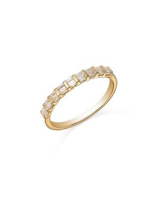 Bloomingdale's Fine Collection Diamond Baguette Band in 14K Yellow Gold, 0.25 tcw