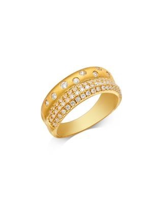 Bloomingdale's Fine Collection Diamond Stack Ring in 14K Yellow Gold, 0.62 tcw