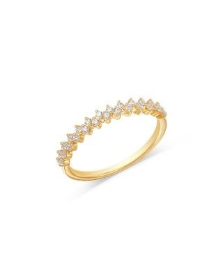 Bloomingdale's Fine Collection Diamond Double Row Band in 14K Yellow Gold, 0.25 tcw