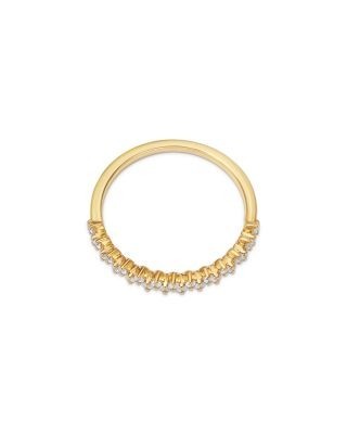 Bloomingdale's Fine Collection Diamond Double Row Band in 14K Yellow Gold, 0.25 tcw