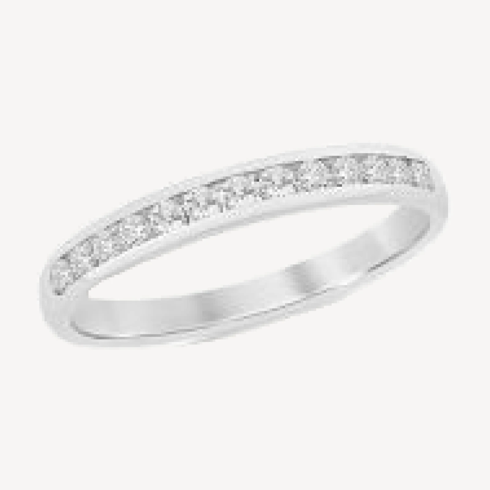 Bloomingdale's Fine Collection Diamond Channel Set Band Ring in 14K White Gold, 0.25 tcw