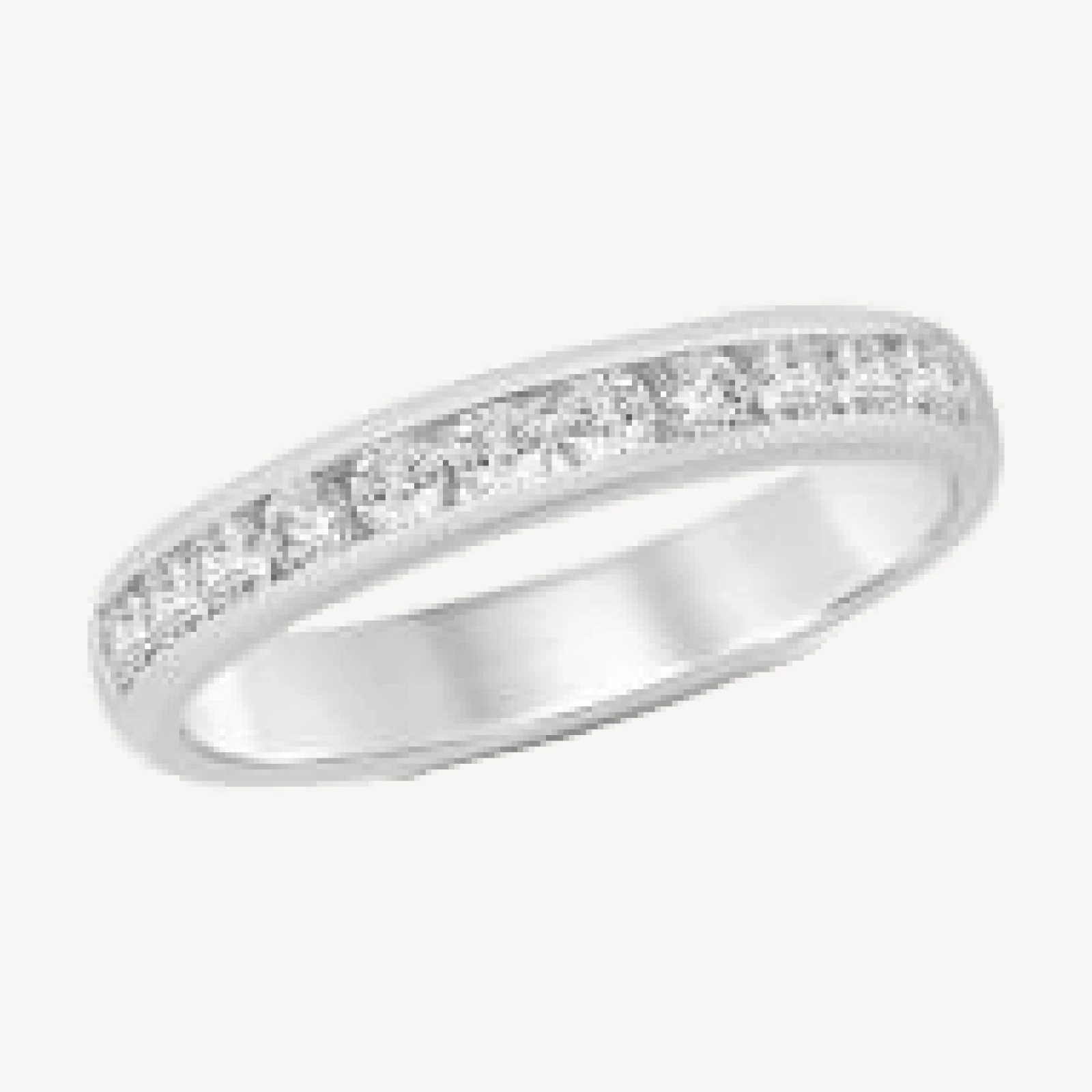 Bloomingdale's Fine Collection Diamond Channel Set Band Ring in 14K White Gold, 0.50 tcw