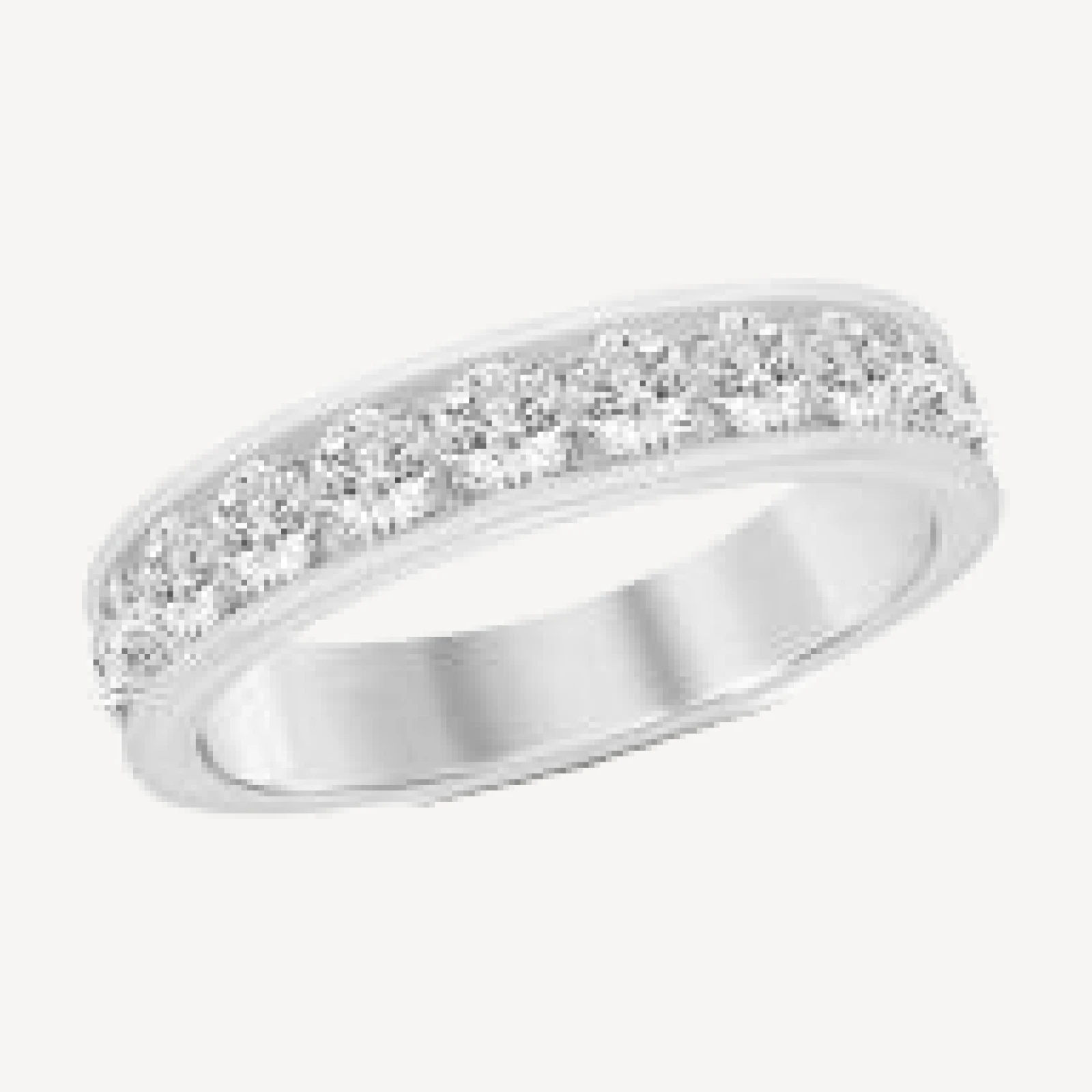 Bloomingdale's Fine Collection Diamond Channel Set Band Ring in 14K White Gold, 1.0 tcw