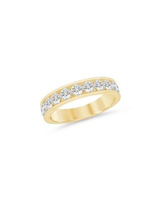 Bloomingdale's Fine Collection Diamond Channel Set Band Ring in 14K Yellow Gold, 1.0 tcw