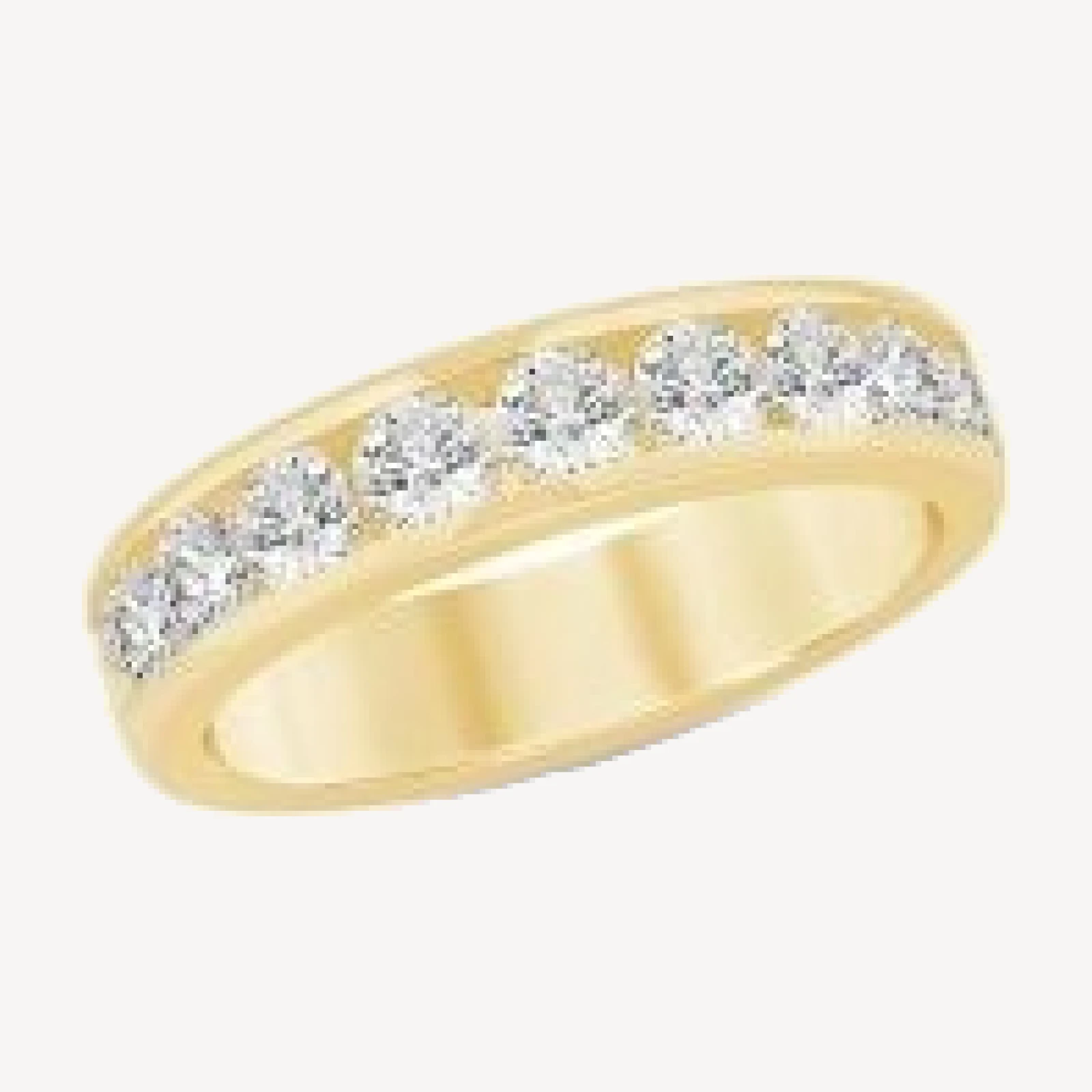 Bloomingdale's Fine Collection Diamond Channel Set Band Ring in 14K Yellow Gold, 1.50 tcw