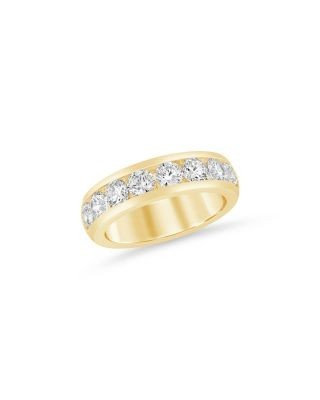 Bloomingdale's Fine Collection Diamond Channel Set Band Ring in 14K Yellow Gold, 2.0 tcw