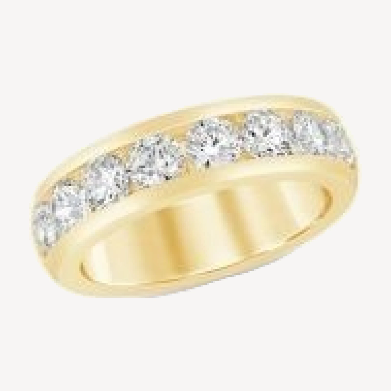 Bloomingdale's Fine Collection Diamond Channel Set Band Ring in 14K Yellow Gold, 2.0 tcw