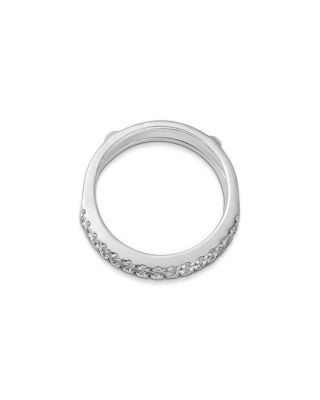 Bloomingdale's Fine Collection Luxe Collection Certified Lab Grown Diamond Ring Enhancer in 14K White Gold, 0.5 tcw