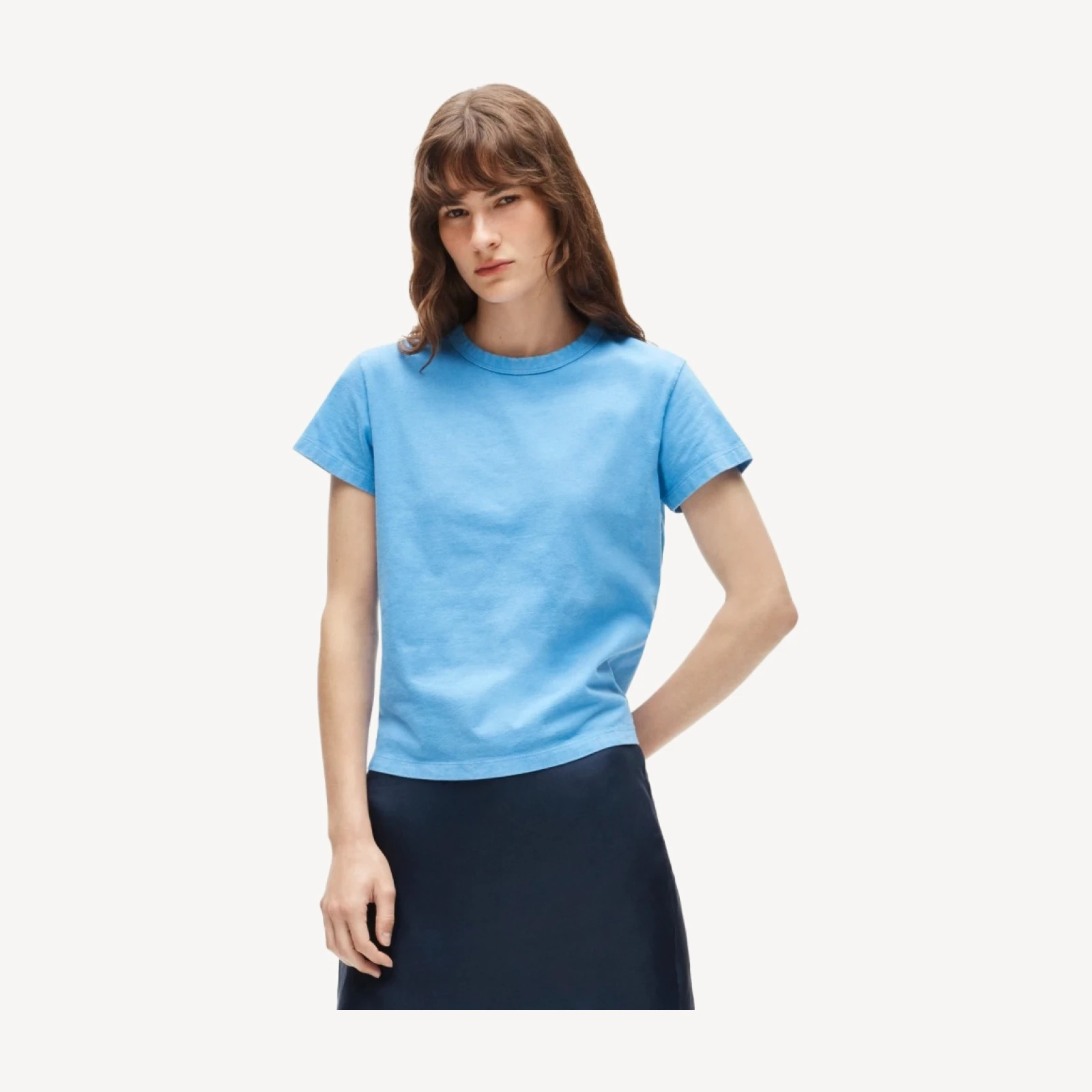 Boyfriend jersey classic-fit T-shirt