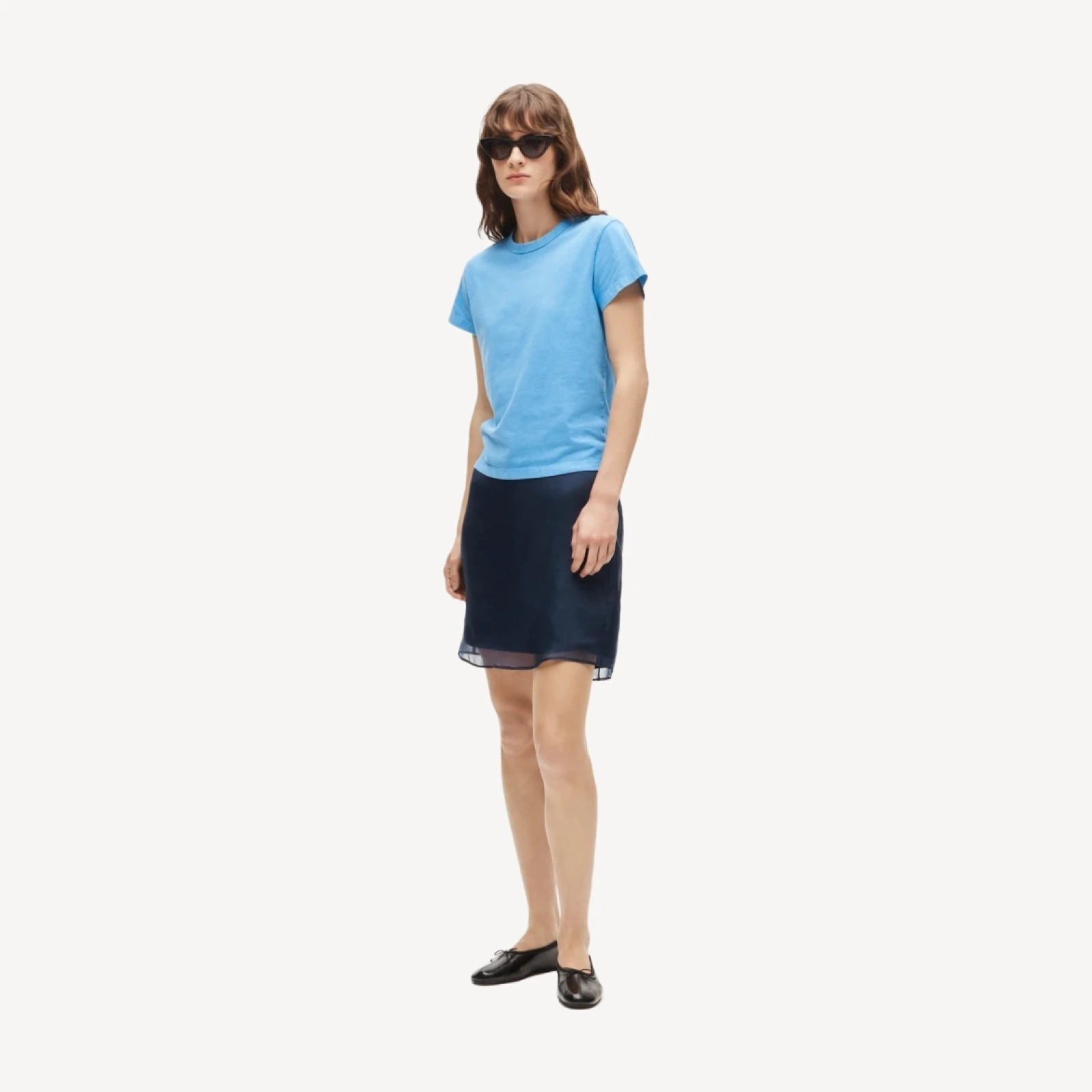 Boyfriend jersey classic-fit T-shirt