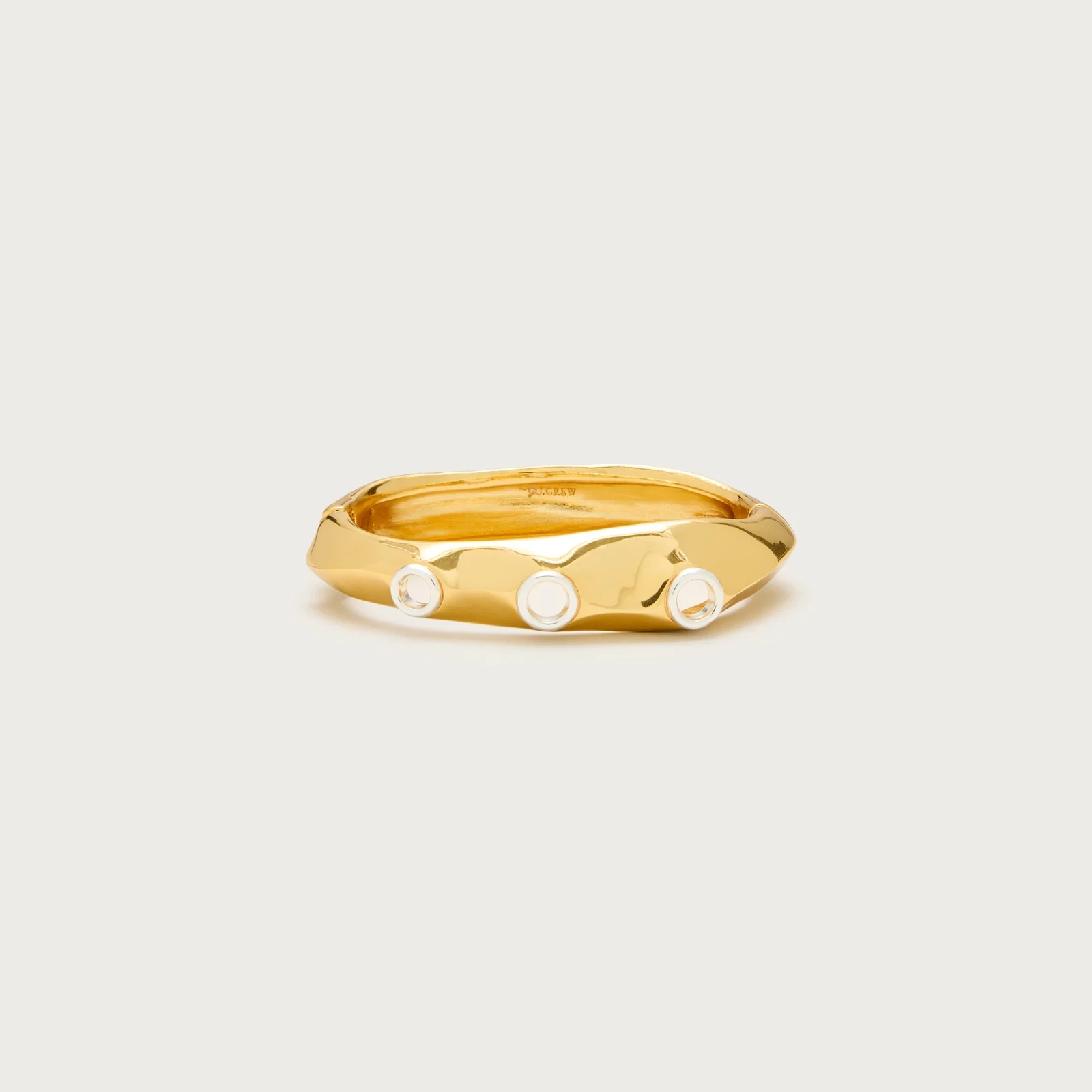 Grommet cuff bracelet