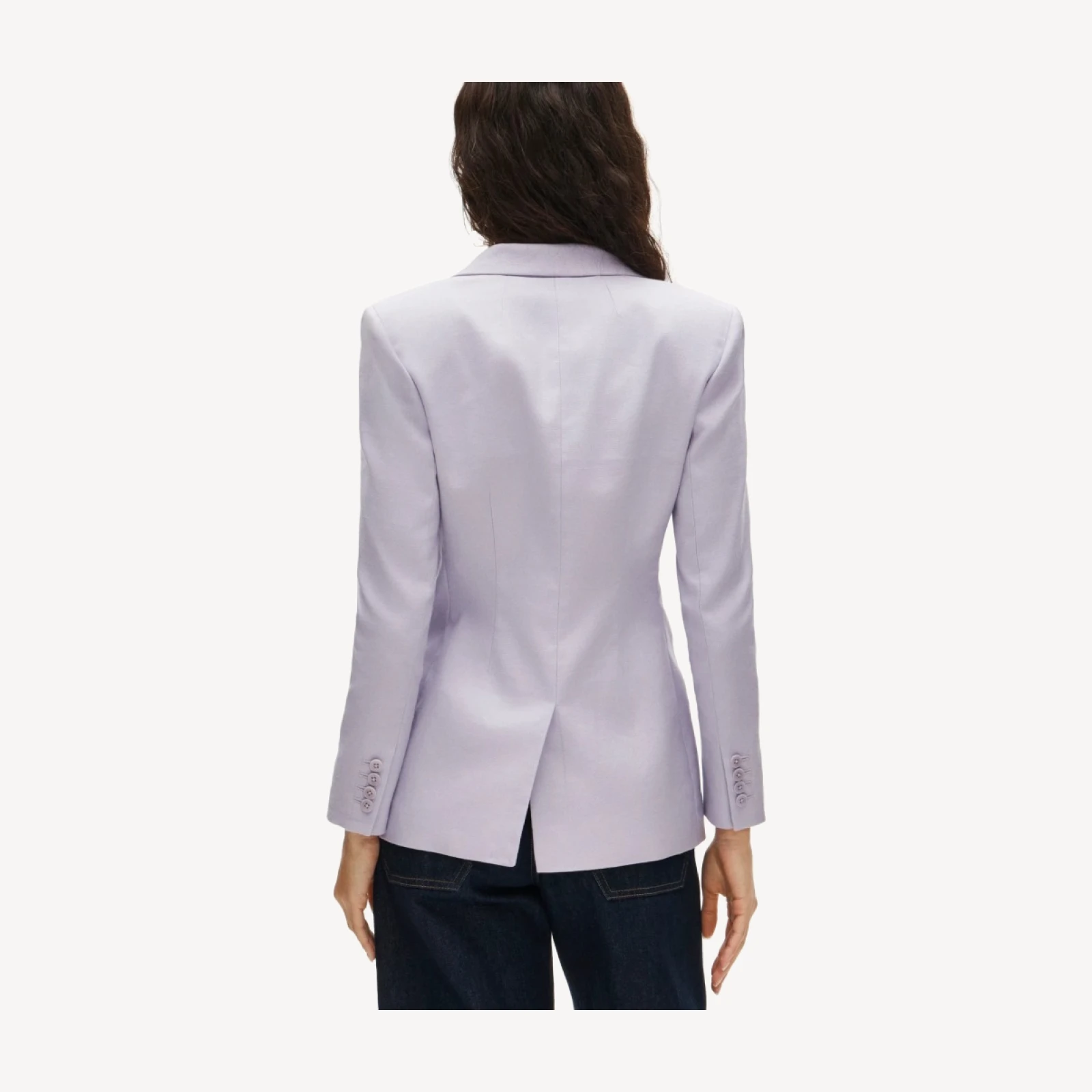 Margeaux blazer in stretch linen blend