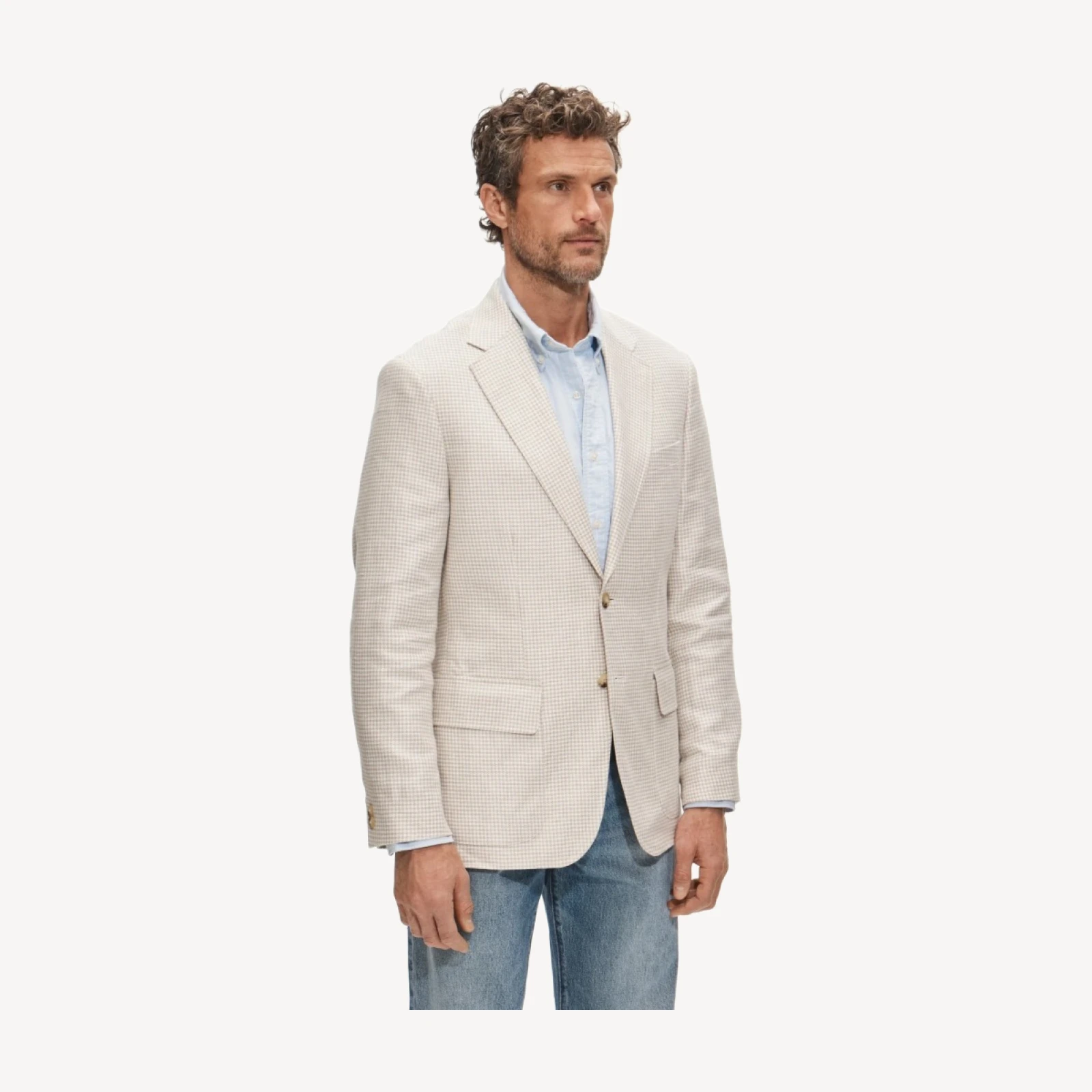 Sportcoat in linen twill