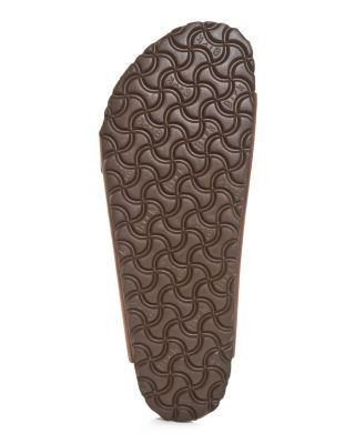 Birkenstock Men's Arizona Slide Sandals in Dark Brown