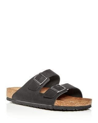 Birkenstock Men's Arizona Slide Sandals in Black