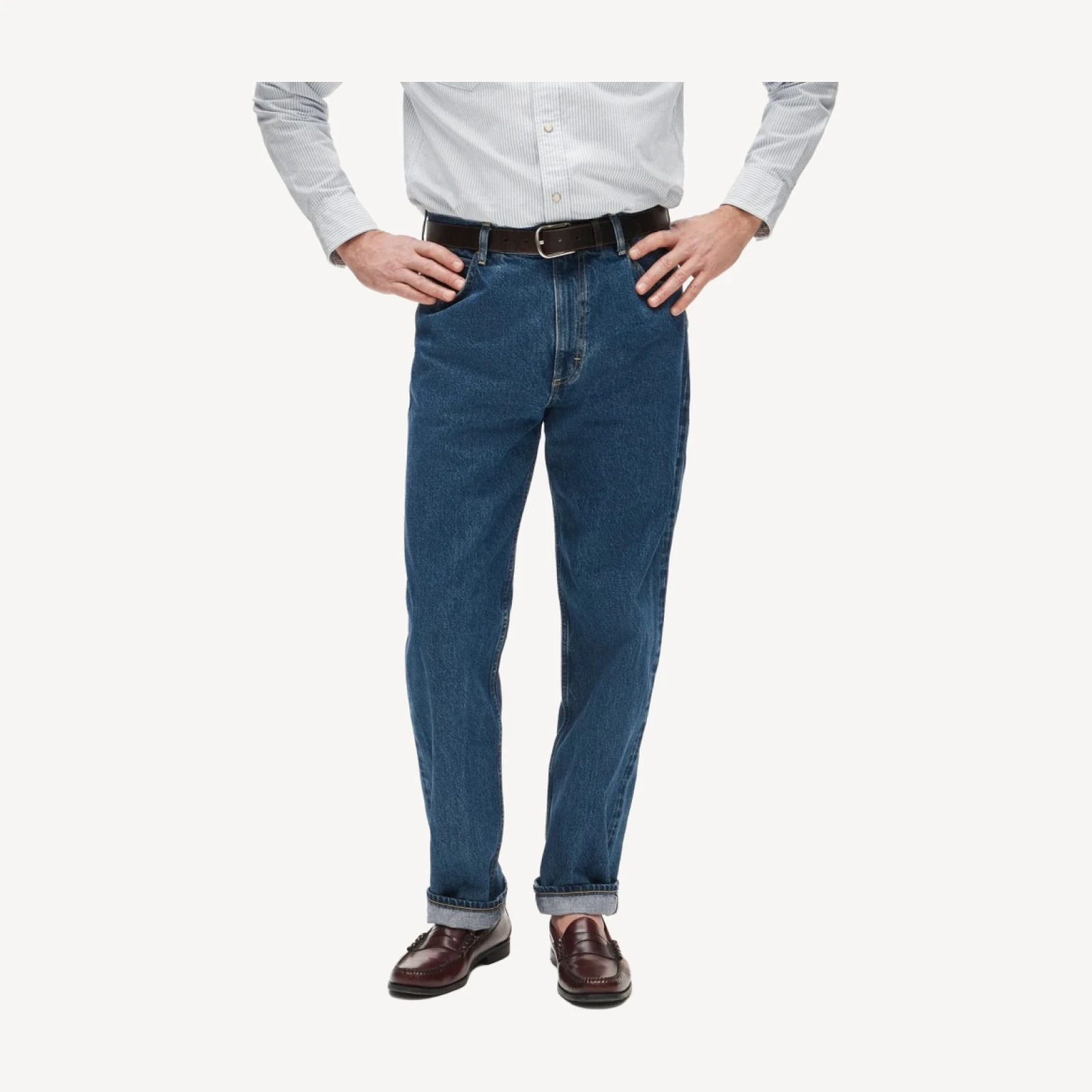 Men's Lee® X J.Crew straight jean in Japanese selvedge denim