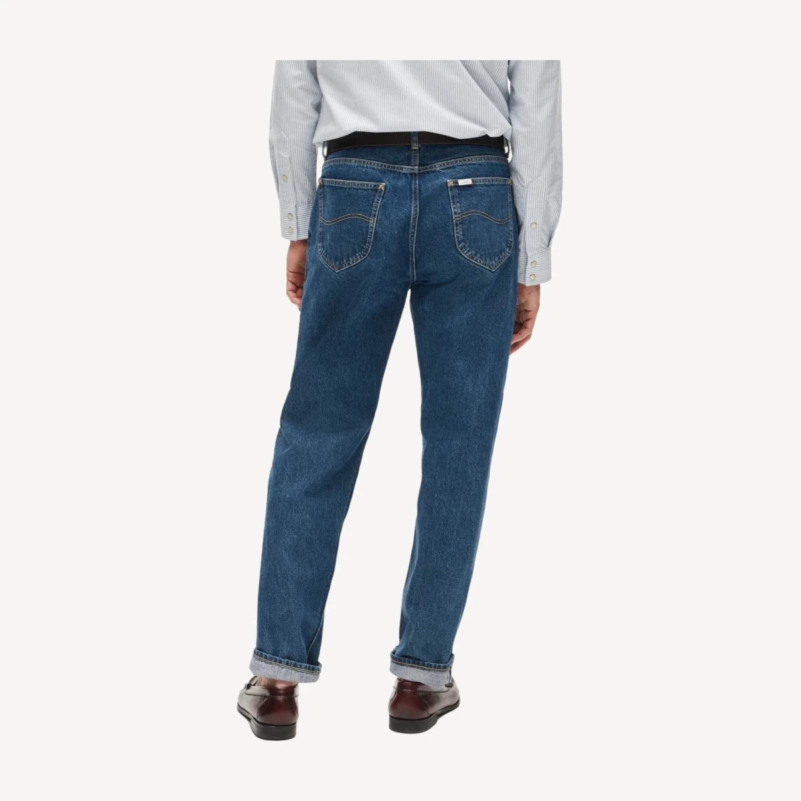 Men's Lee® X J.Crew straight jean in Japanese selvedge denim