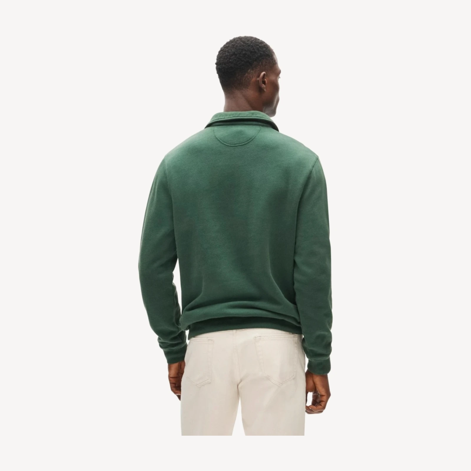 '83 fleece quarter-zip polo sweatshirt