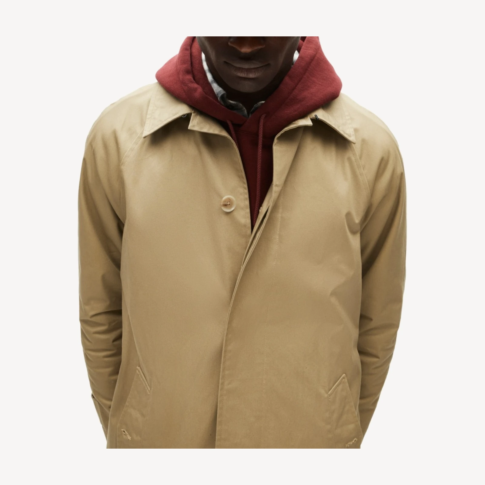 Rivington trench coat in water-resistant cotton