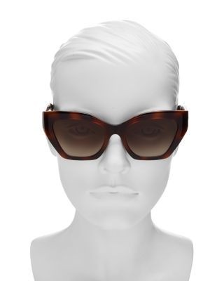 Salvatore Ferragamo Cat Eye Sunglasses, 54mm