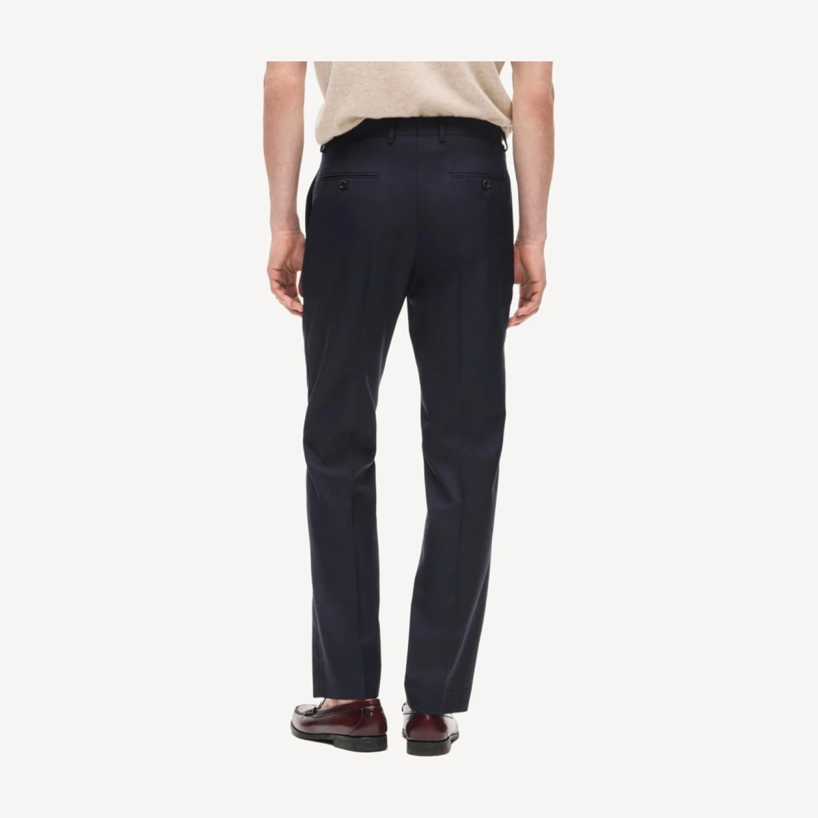 Crosby Classic-fit suit pant in Italian wool
