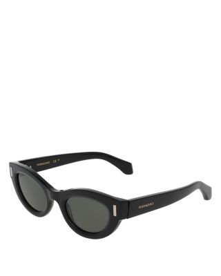 Ferragamo Rivet Cat Eye Sunglasses, 49mm