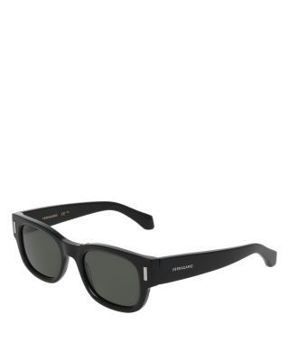 Ferragamo Rivet Square Sunglasses, 51mm