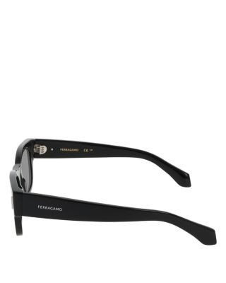 Ferragamo Rivet Square Sunglasses, 51mm