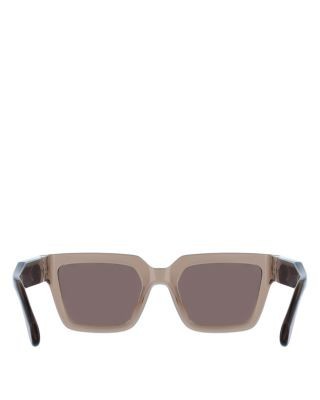 Ferragamo Gancini Hinge Square Sunglasses, 52mm