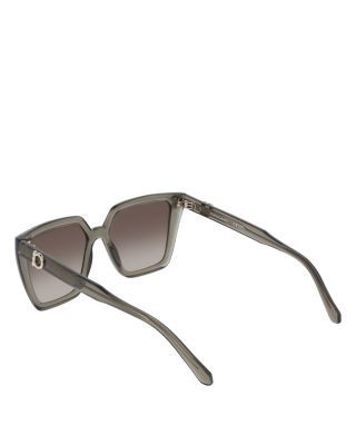 Ferragamo Renew Gancini Square Sunglasses, 54mm