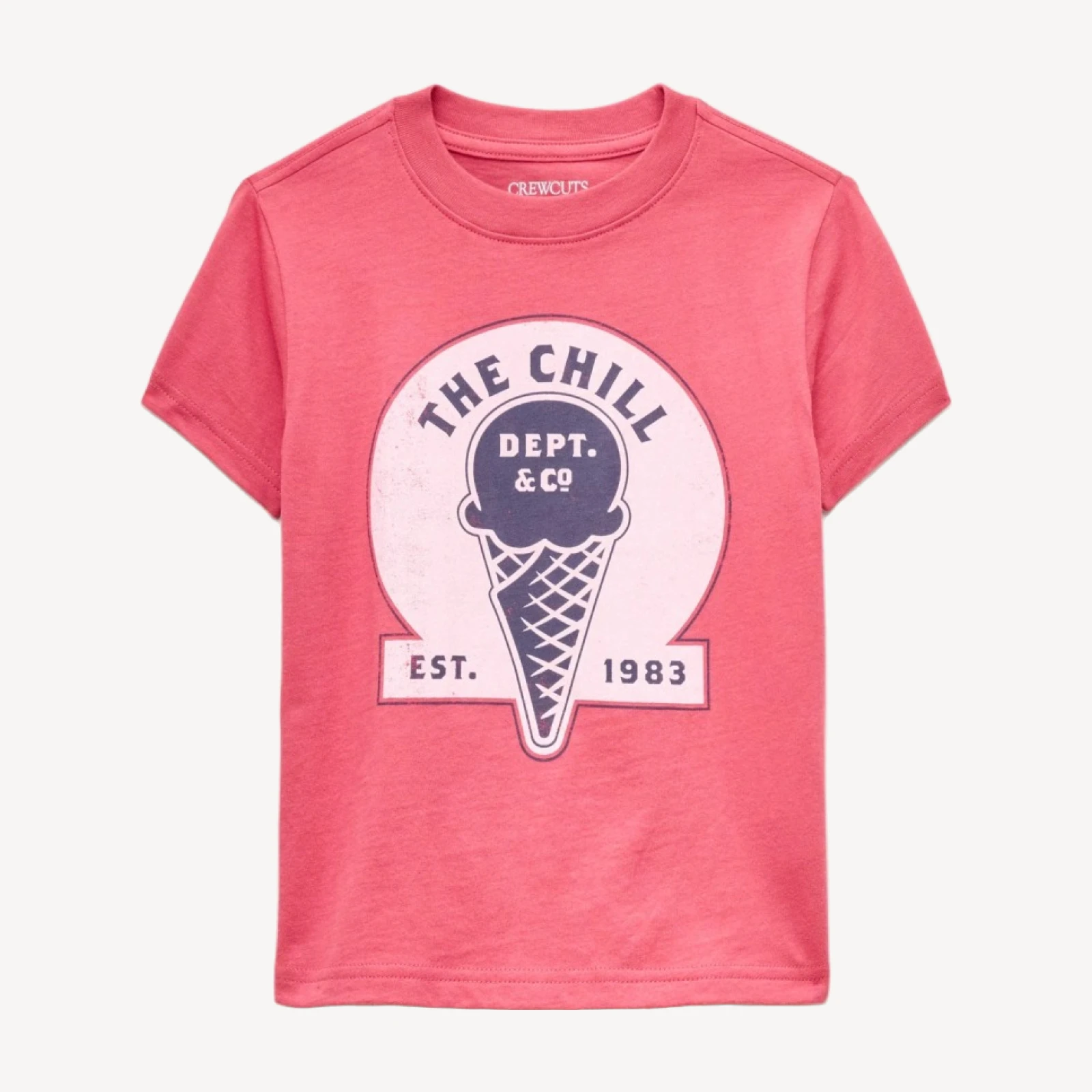 Kids' short-sleeve "Chill Dept." graphic T-shirt