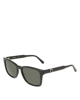 Ferragamo Solid Rectangular Sunglasses, 55mm