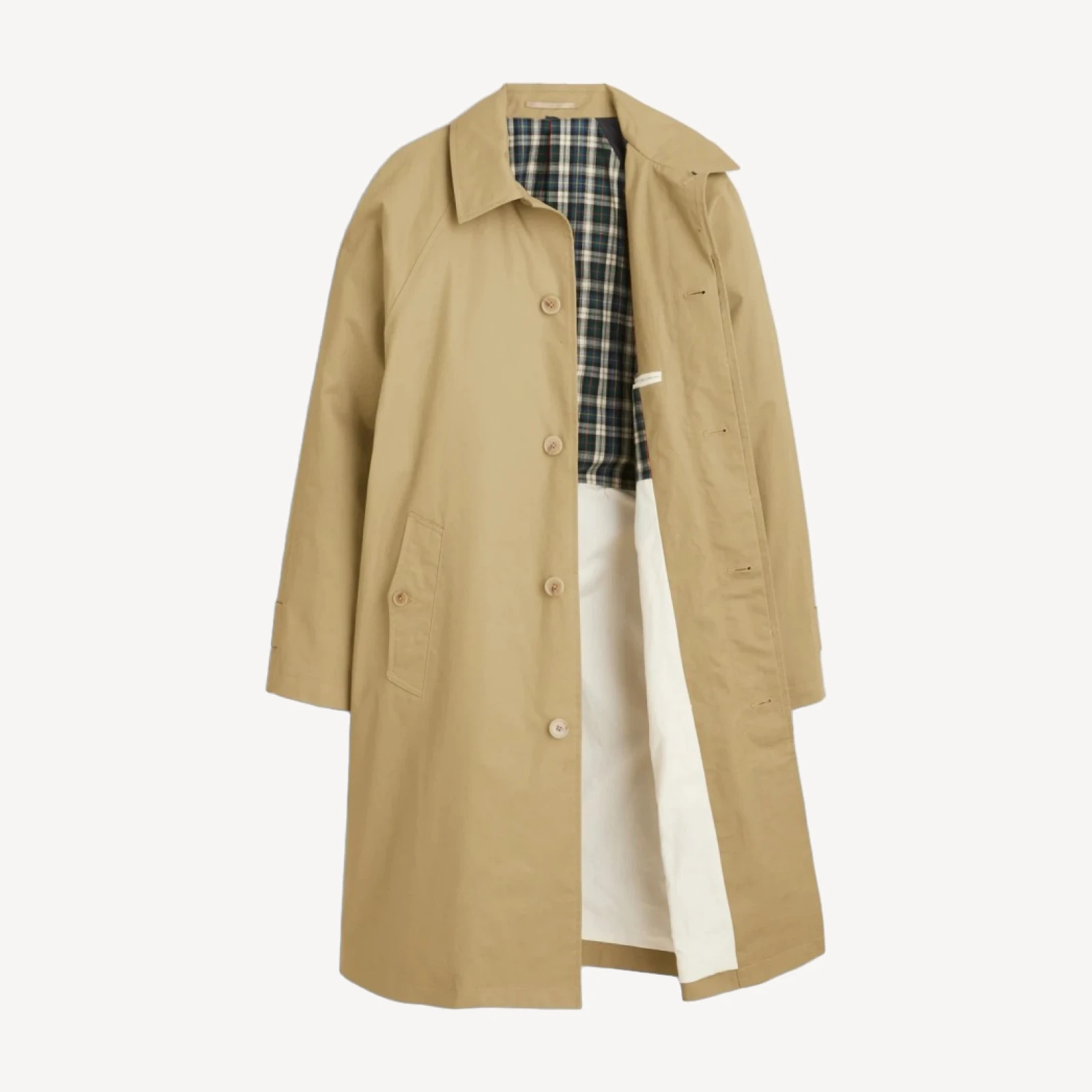 Rivington trench coat in water-resistant cotton