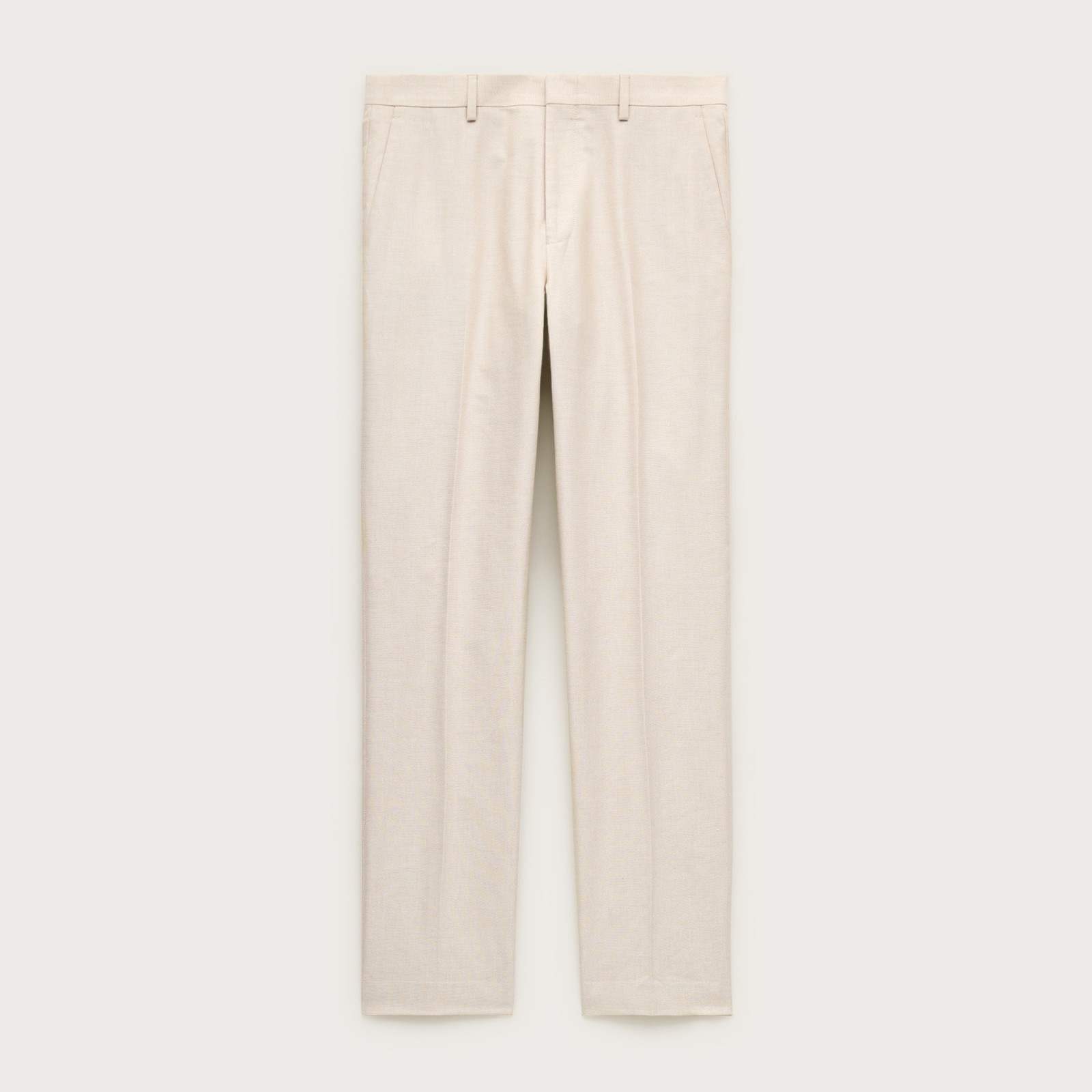 Ludlow Slim-fit suit pant in Portuguese cotton oxford
