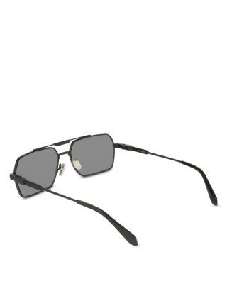 Ferragamo Prisma Pilot Sunglasses, 61mm