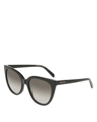 Ferragamo Cat Eye Sunglasses, 56mm