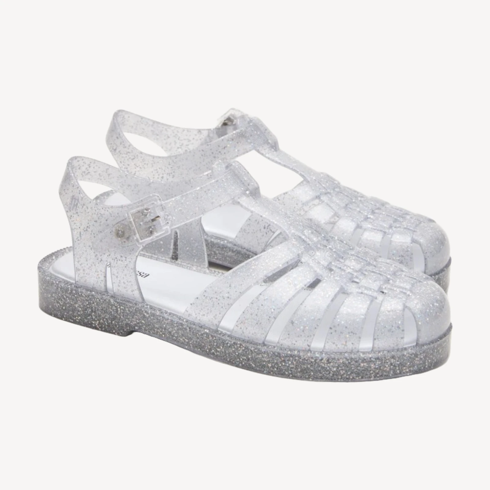 Kids' Mini Melissa® possession glitter sandals