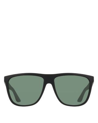 Ferragamo Italian Lifestyle Flat Top Sunglasses, 56mm