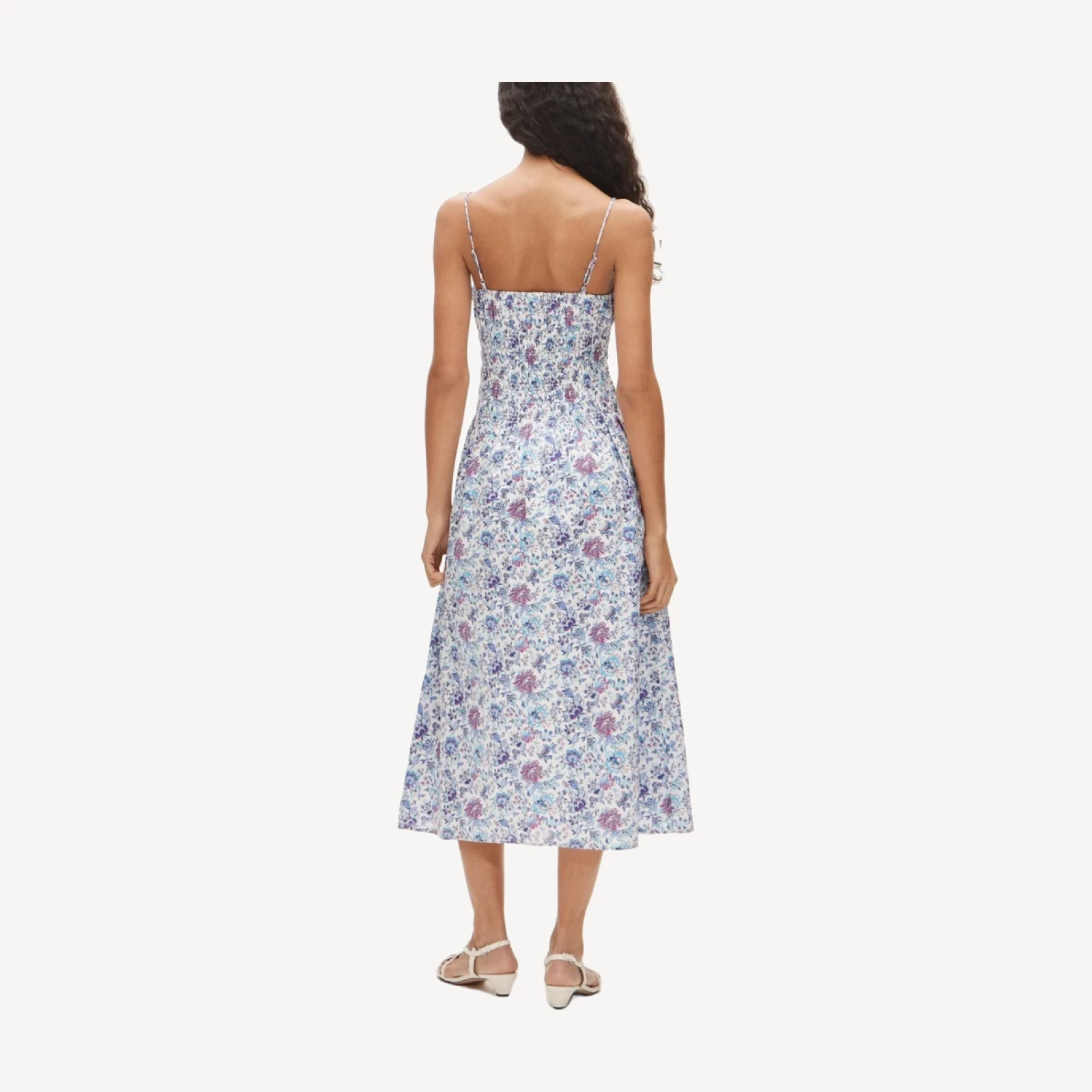 Smocked sundress in Liberty® Christelle fabric