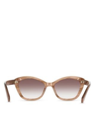 Ferragamo Gancini Charm Cat Eye Sunglasses, 55mm
