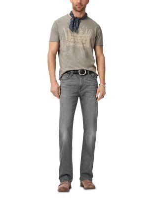 John Varvatos Fader Bootcut Fit Jeans in Flagstone