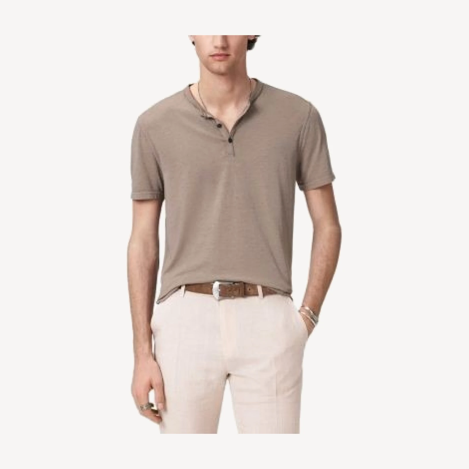 John Varvatos Duke Short Sleeve Henley