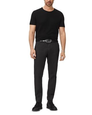 John Varvatos Stanley Short Sleeve Crewneck Tee in Broken Stitch